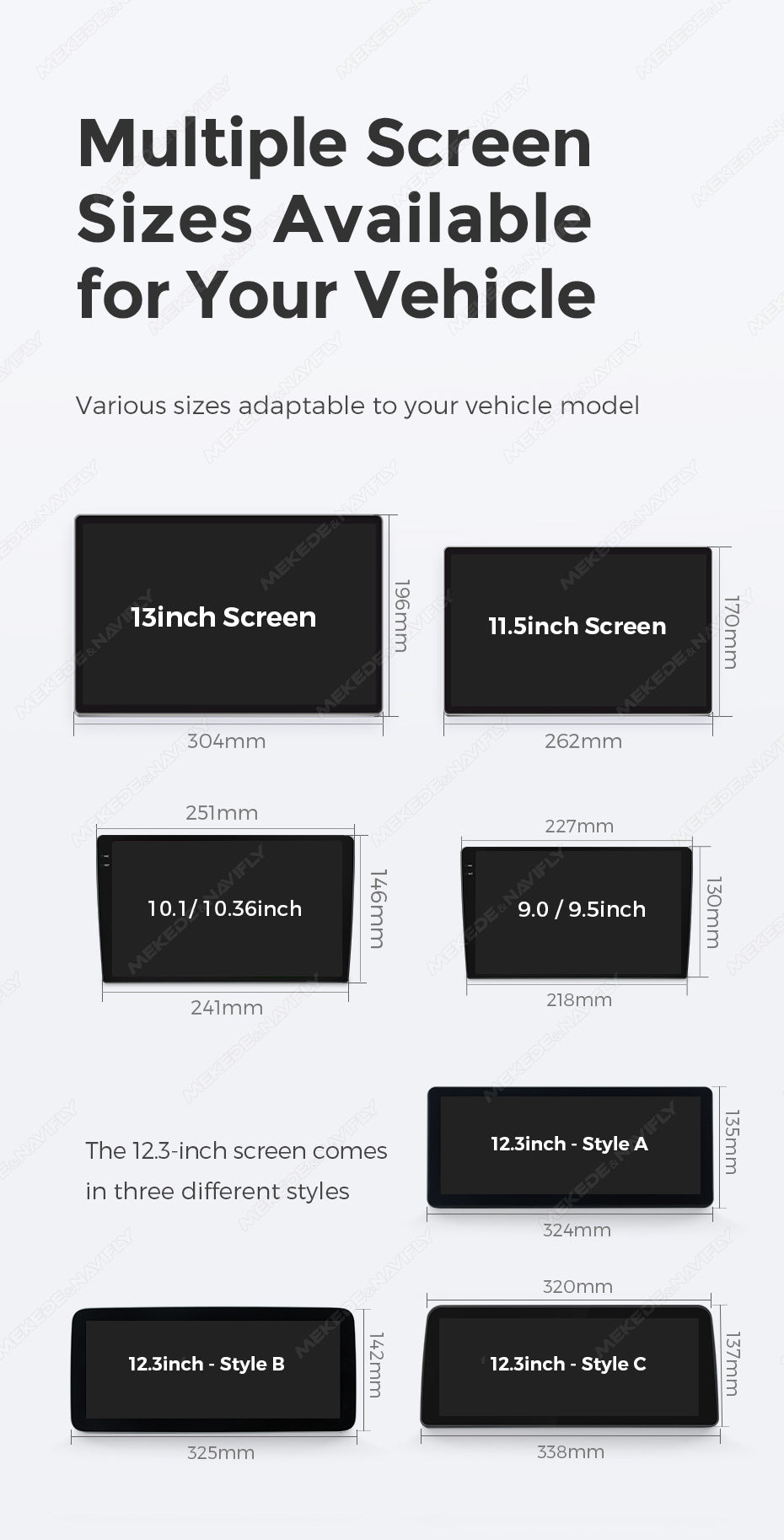 MEKEDE DUDU7 - Android Head Unit - 2k Screen Sat Nav Wireless Phone Connect Digidash Synchronised