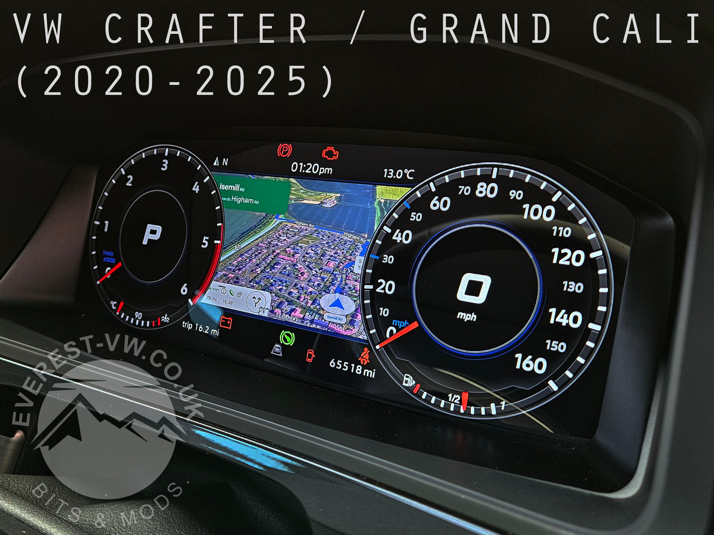 VW T6 (2015-2020) Digitales Armaturenbrett-Upgrade