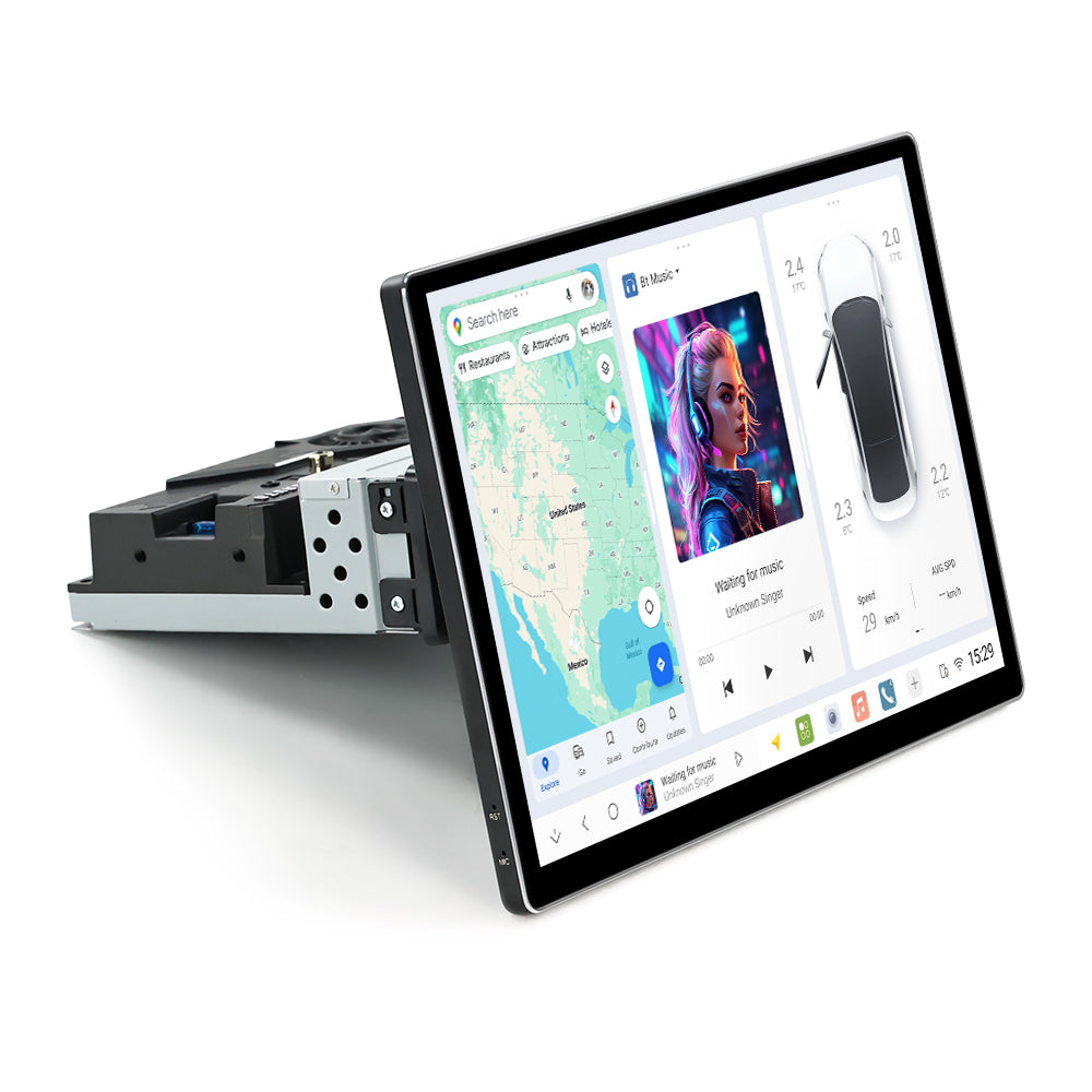 MEKEDE DUDU7 - Android Head Unit - 2k Screen Sat Nav Wireless Phone Connect Digidash Synchronised