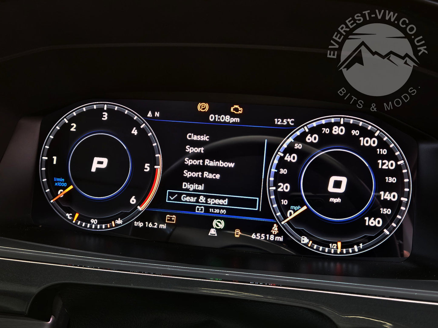 VW T6 (2015-2020) Digitales Armaturenbrett-Upgrade