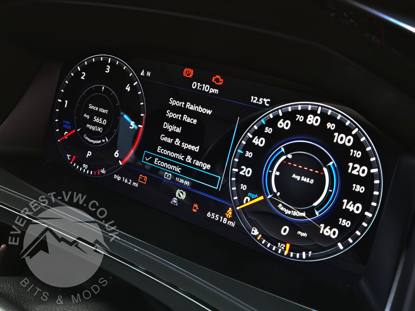 VW T6 (2015-2020) Digitales Armaturenbrett-Upgrade