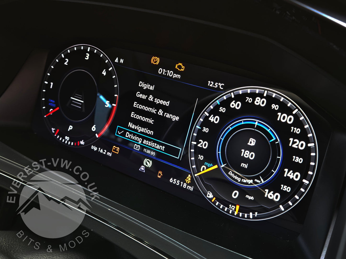 VW T6 (2015-2020) Digitales Armaturenbrett-Upgrade