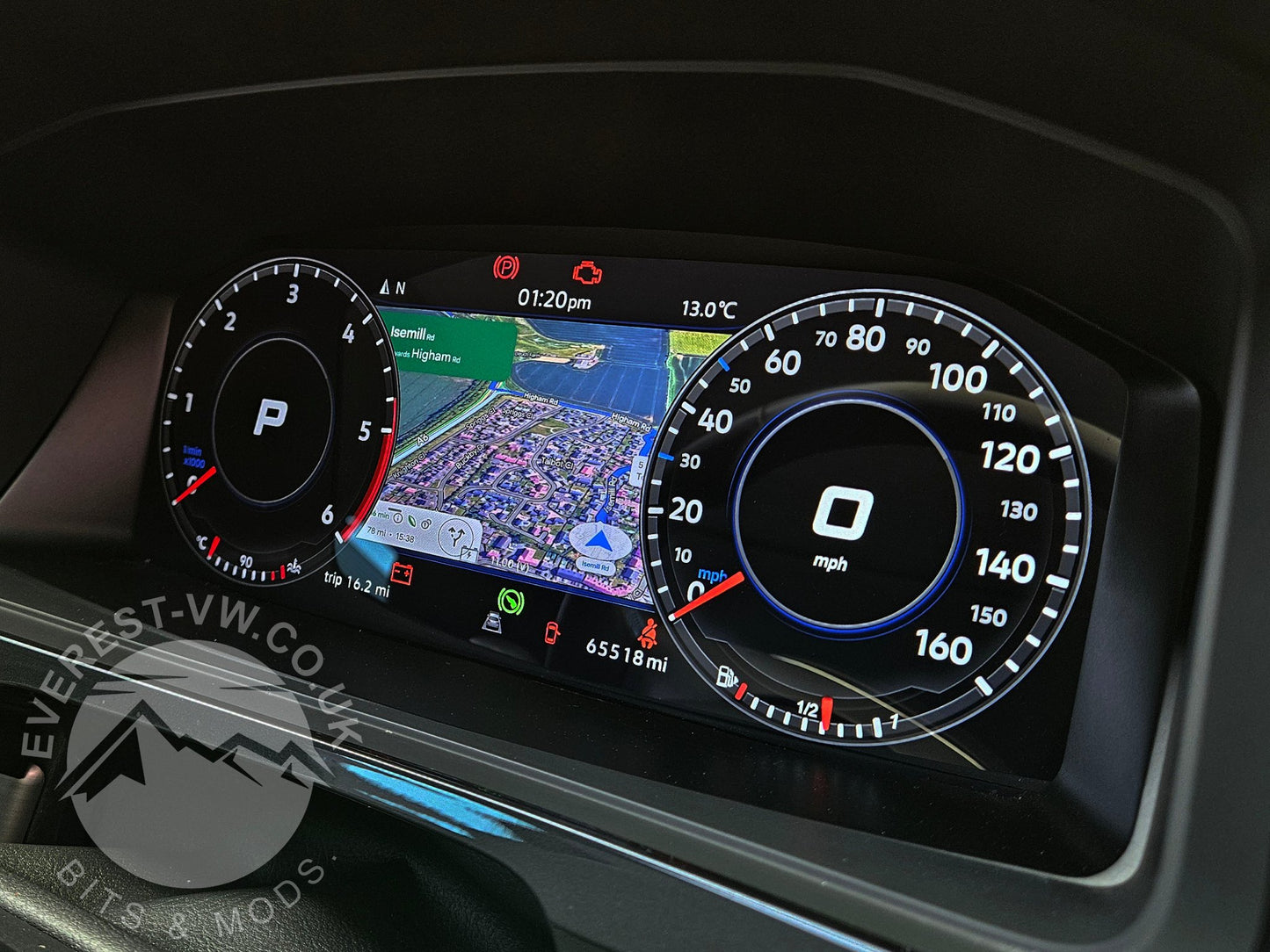 VW CADDY VAN (2010-2015) Digital Dashboard Upgrade