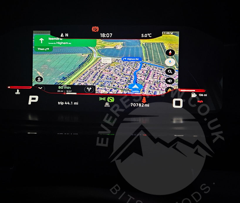 EVW-ANDROID Ai BOX - Head Unit mirror to Digidash