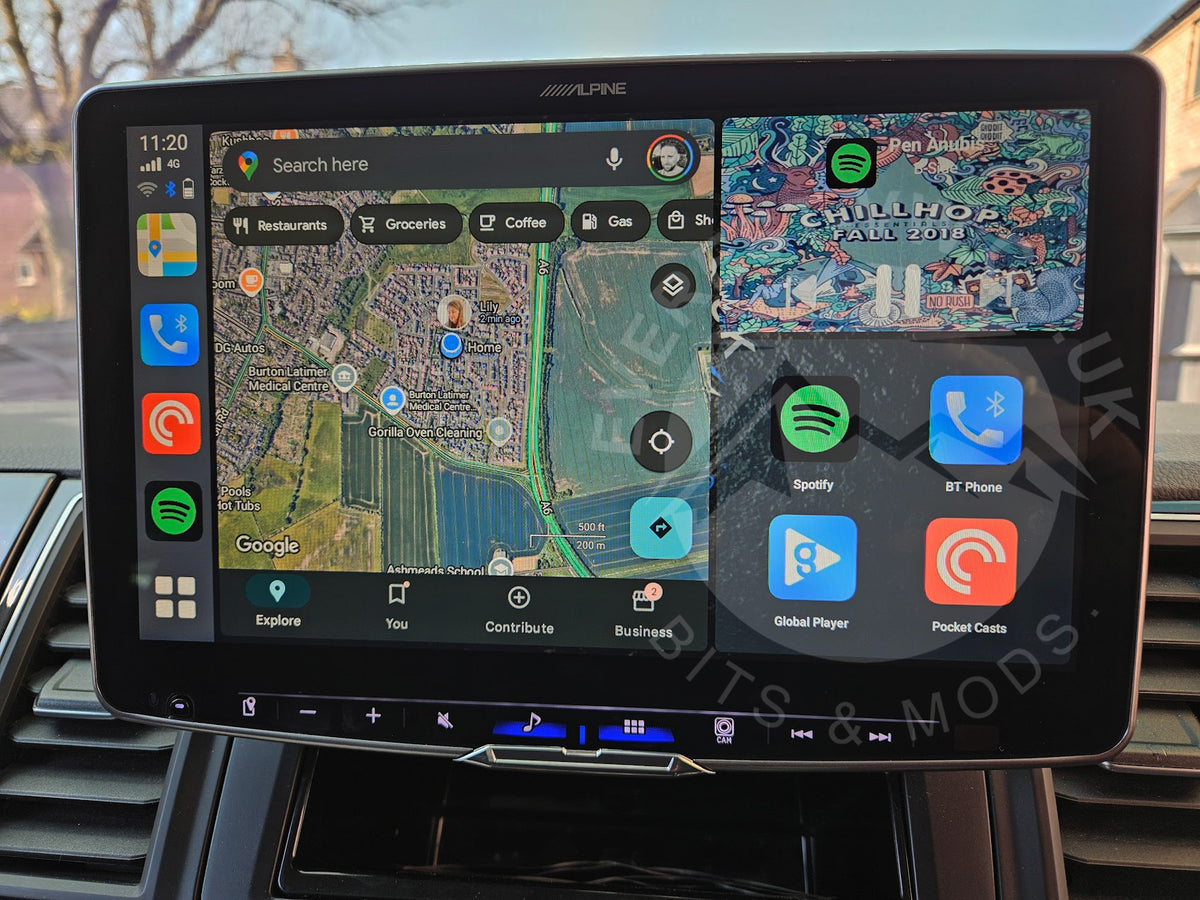 EVW-ANDROID Ai BOX - Head Unit mirror to Digidash
