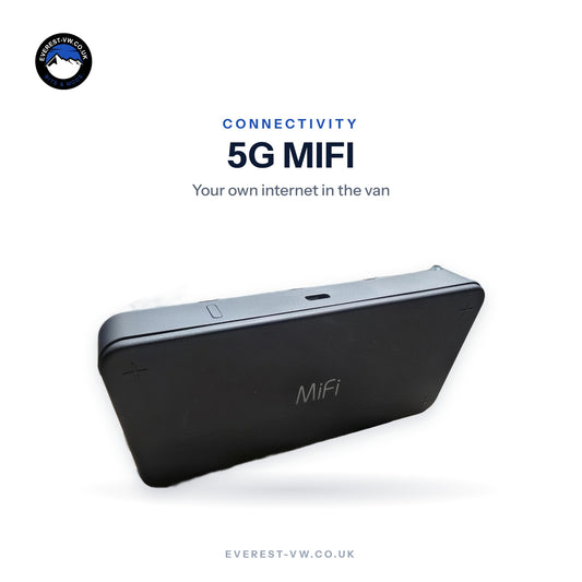 Everest VW 5G MiFi, your own internet in the van