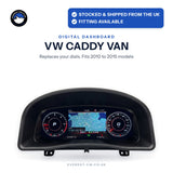 VW CADDY VAN (2010-2015) Digital Dashboard Upgrade
