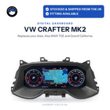 VW Crafter / MAN TGE / Grand California (2017-Current: MK2) Digital Dashboard Upgrade