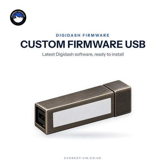 Everest VW custom Digidash firmware USB
