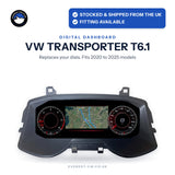 VW Transporter T6.1 (2020-2025) Digital Dashboard Upgrade
