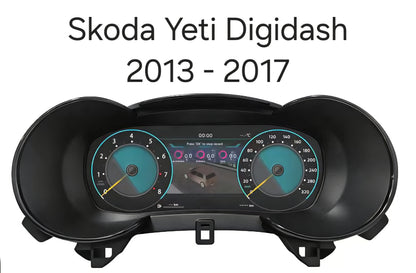 Skoda Yeti (2013-2017) Digital Dashboard Upgrade