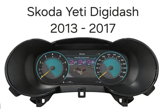 Skoda Yeti (2013-2017) Digital Dashboard Upgrade