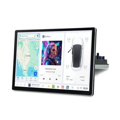 MEKEDE DUDU7 - Android Head Unit - 2k Screen Sat Nav Wireless Phone Connect Digidash Synchronised