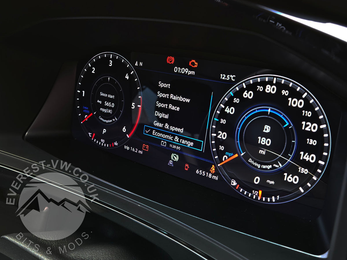 VW T6 (2015-2020) Digitales Armaturenbrett-Upgrade