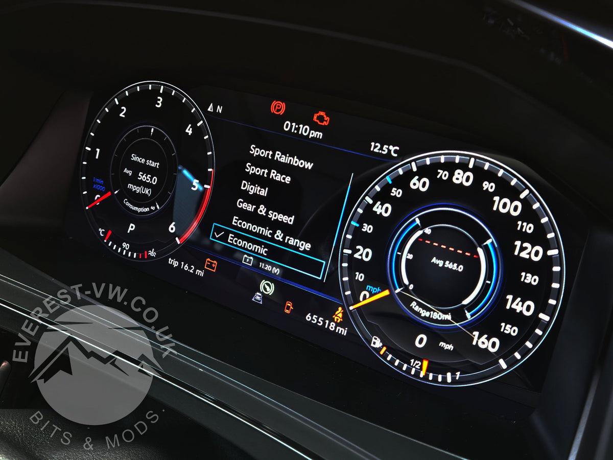 VW T6 (2015-2020) Digitales Armaturenbrett-Upgrade