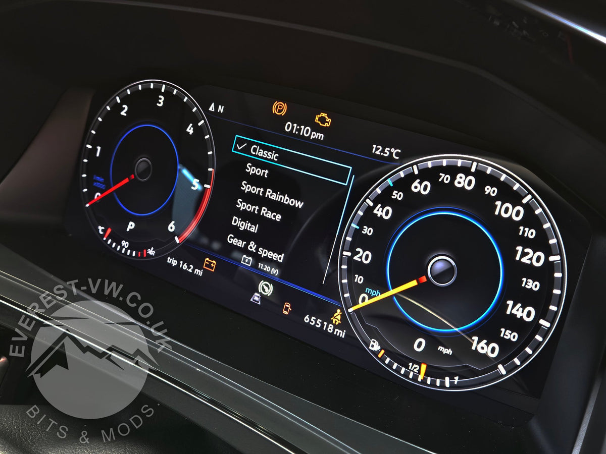 VW T6 (2015-2020) Digitales Armaturenbrett-Upgrade