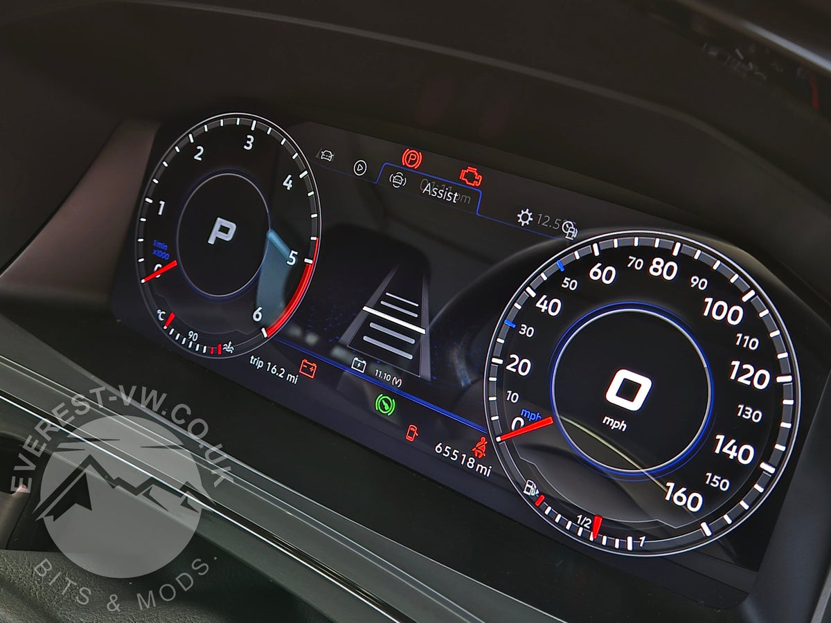 VW T6 (2015-2020) Digitales Armaturenbrett-Upgrade